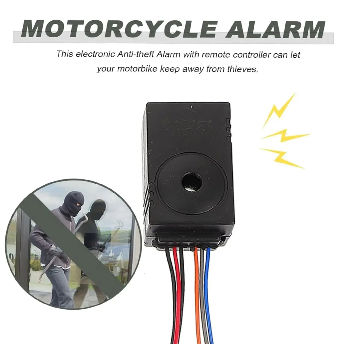 

Противоугонная сигнализация для электроскутера BOFF 36В-72В с дистанционным управлением и замком, аксессуары