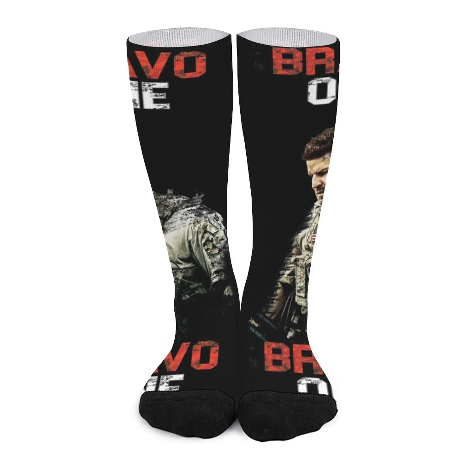 

Bravo One Socks valentines day gift for boyfriend non-slip soccer stockings cotton socks men