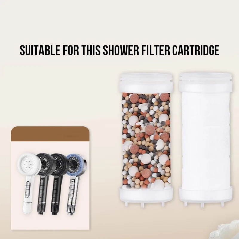 

Shower Head Filter,Set of 10 Replacement Filters for Hard Water,Remove Chlorine, Shower Head Cotton Filter,Bathroom Accessories