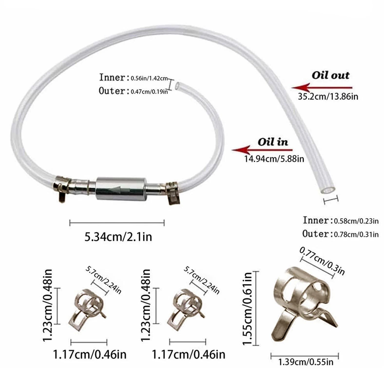 Motorcycle Brake Bleeder Kit Universal Brake Bleeder Tool Car Accessories for Car Motorcycle Clutch