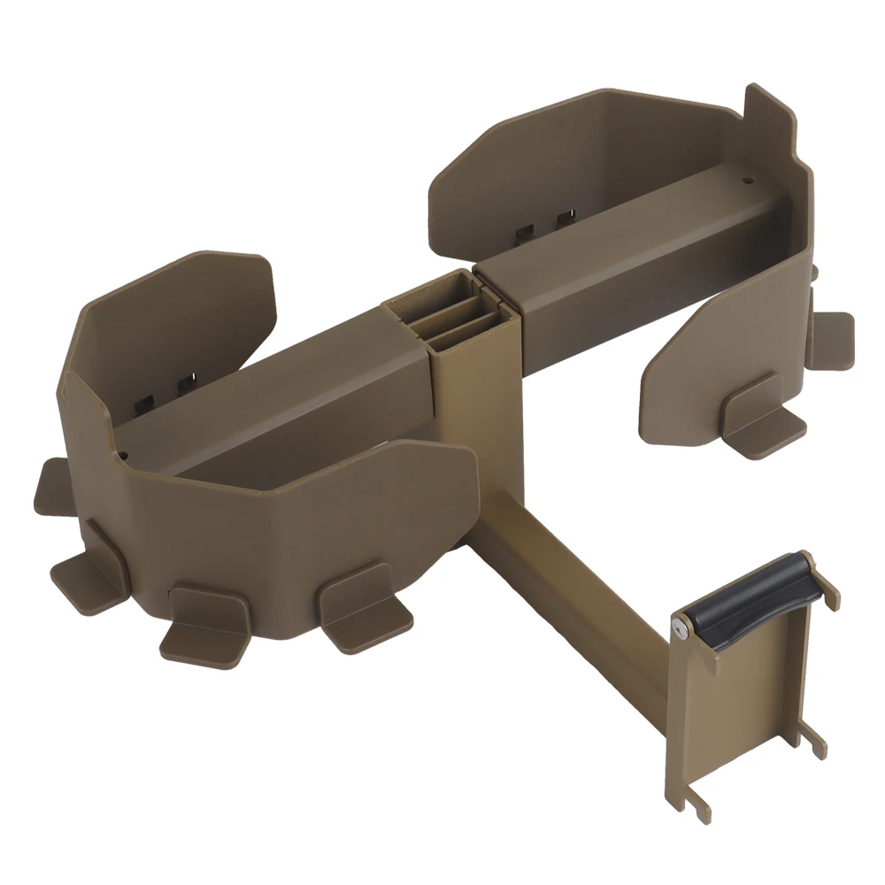 Soporte de pared para cinturón táctico MOLLE de exhibición