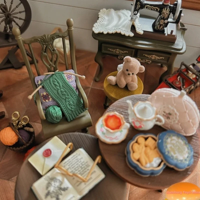 

Original Re-Ment Tailor'S Room Gashapon Q-Version Mini Anime Action Figure Model Toys Gifts Cartoon Character Collection