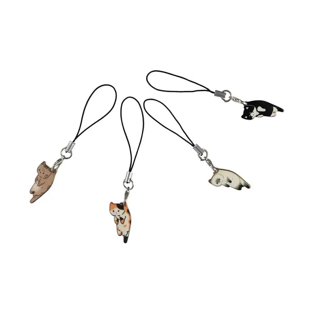 Cadena para teléfono, dijes para bolso, funda con correa, llaveros decorativos, dijes colgantes para teléfono, cordones para teléfono, correa para teléfono de gato, correa para teléfono móvil