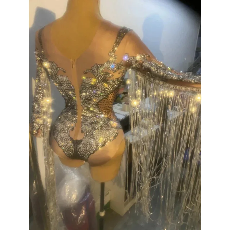 body-a-franges-et-paillettes-scintillantes-pour-femmes-vetements-de-scene-moulants-justaucorps-a-franges-pour-danseuse-de-club-costumes-de-danse-pour-spectacle-de-fete-ds-2'd