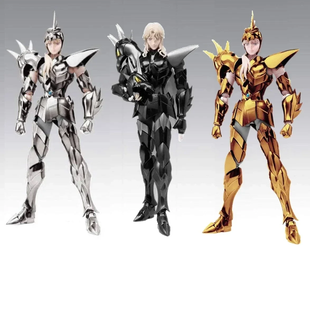 

In Stock Jmodel Saint Seiya EX God Warrior Asgard Alpha Dubhe Siegfried Silver/OCE Version Action Figure Metal Armor Model Toys