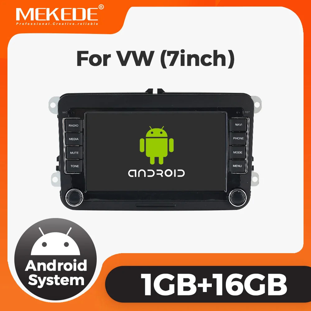 

MEKEDE 7" Android Car Player for Volkswagen VW CC Passat B7 Polo Golf 5 6 Jetta Mk5 Mk6 Multimidia Audio WIFI GRS Radio Stereo
