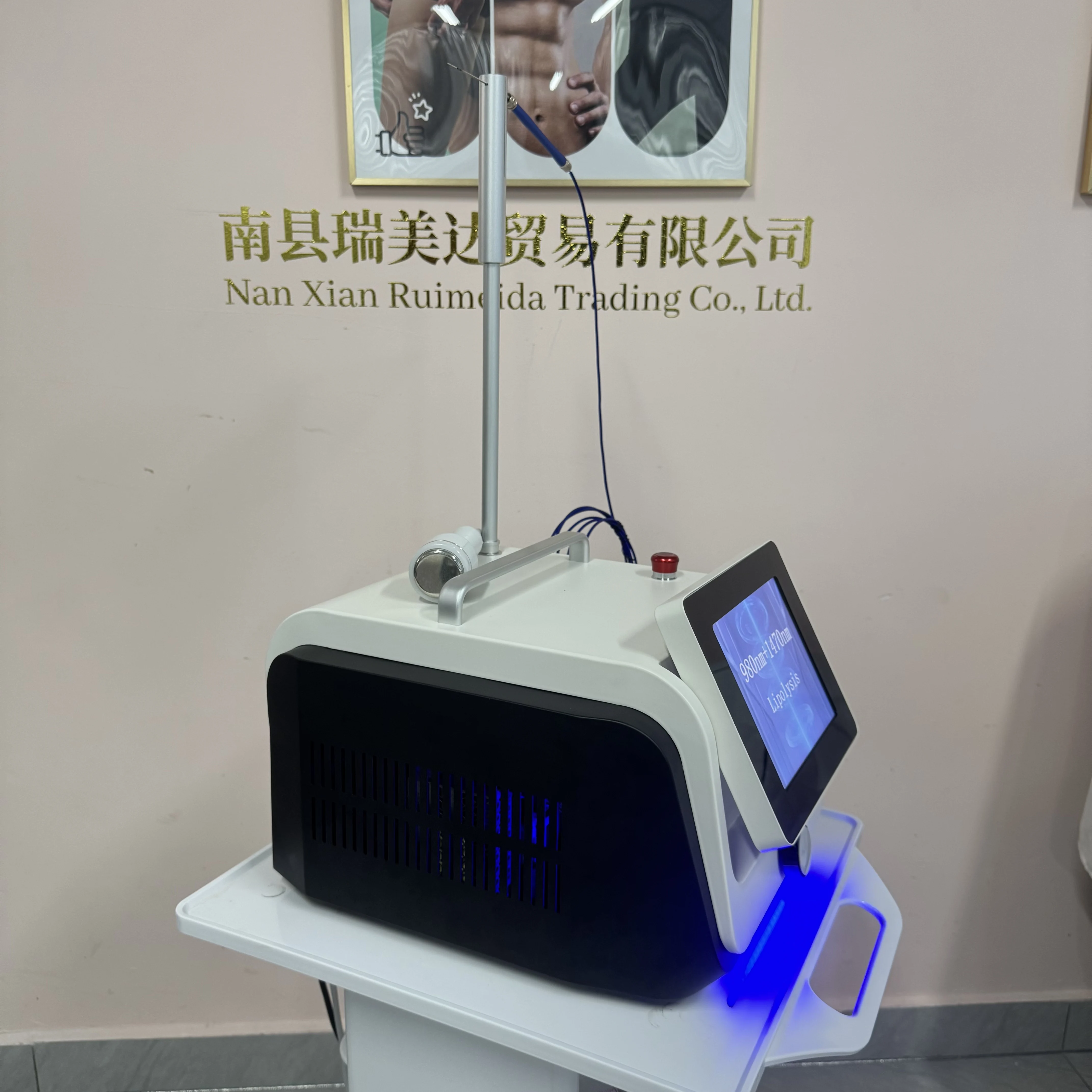 980nm 1470nm Lipolysis Vascular Medical Diode Laser Endo 980nm Lifting Physical Therapy Endolaser Machine