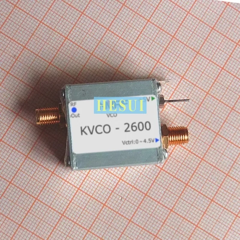 2.45GHz-2.80GHz RF microwave VCO can be used as a wideband sweep signal source Module