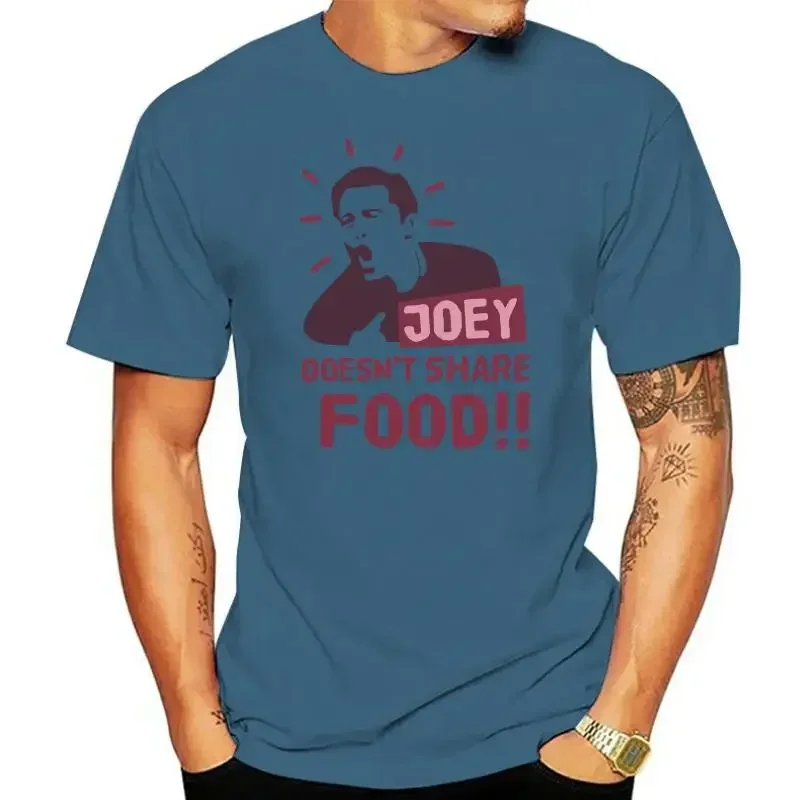 Friends TV Show Joey Ross Rochel Food Nice owesome T Shirt  men clothing  harajuku  streetwear  graphic t shirts  t-shirts