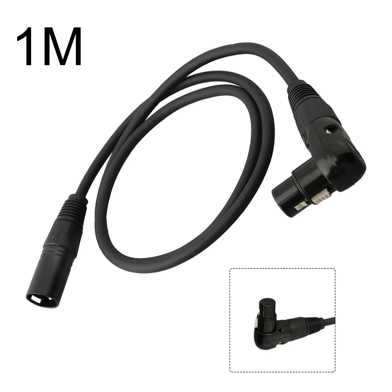 XLR Microphone Patch Cord Adapter Compatible with Stage Lighting Studio Harmonizer Mixer Keyboard Electric Drum