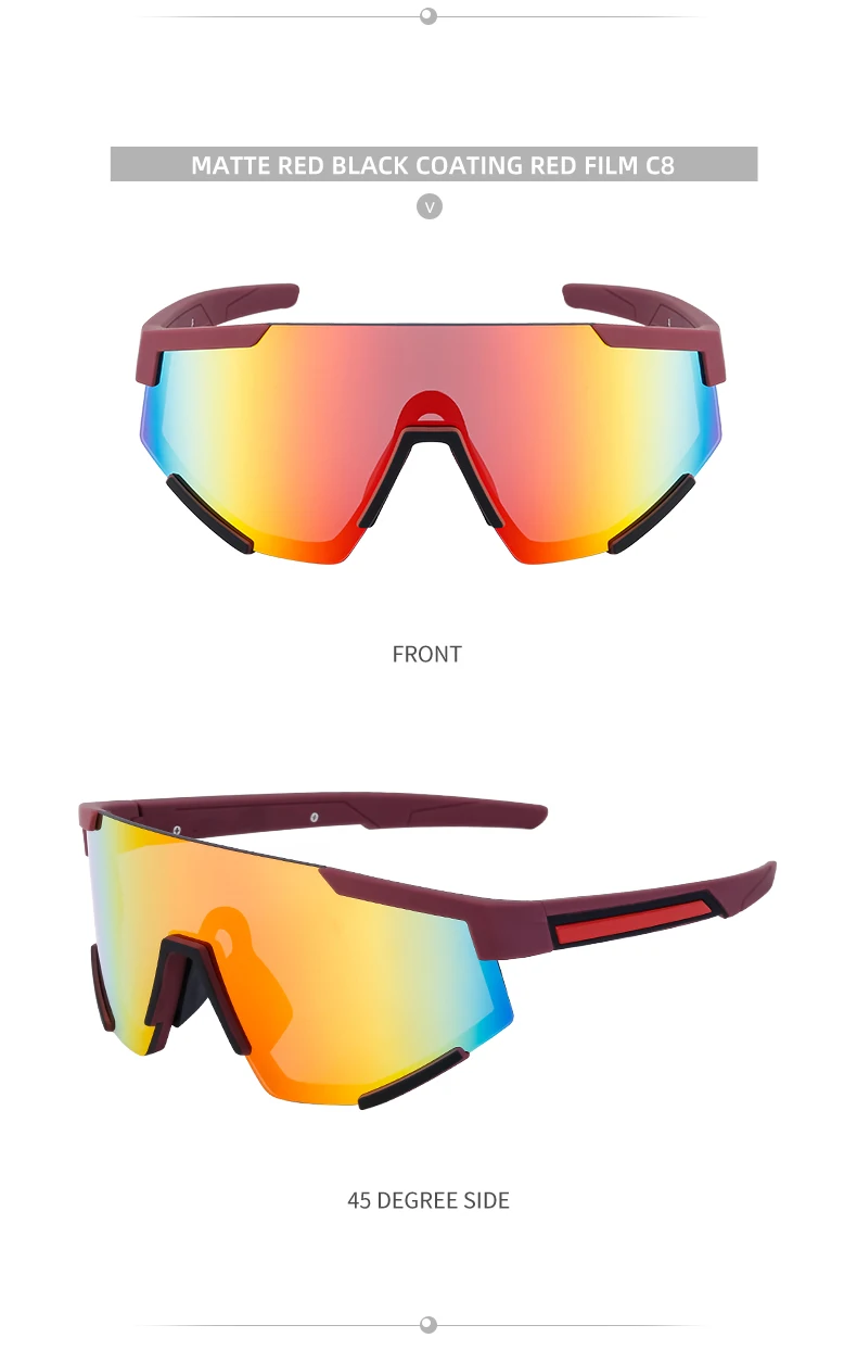 Übergroße quadratische Sport-Sonnenbrille für Damen und Herren 2026 – Luxusmarke, einteilige Punk-Sonnenbrille für Damen, Masken-Brille – Detail 22