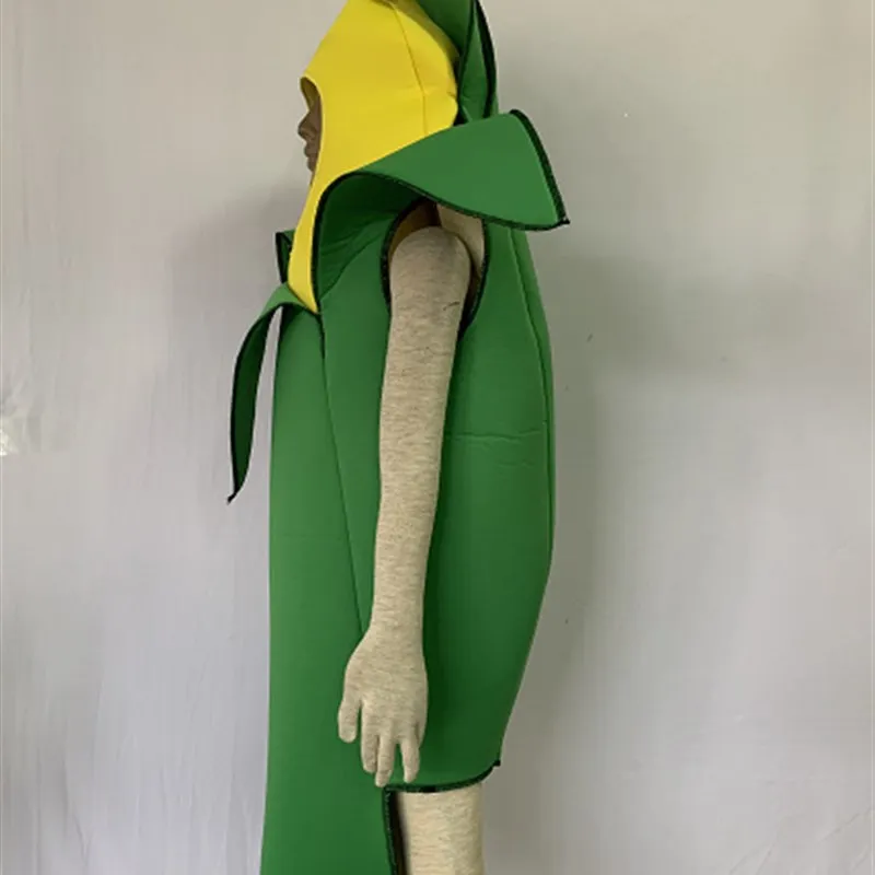 Costume de Cosplay sur le thème du maïs pour adultes, tenue de spectacle sur scène amusante, Costume ethnique pour femmes
