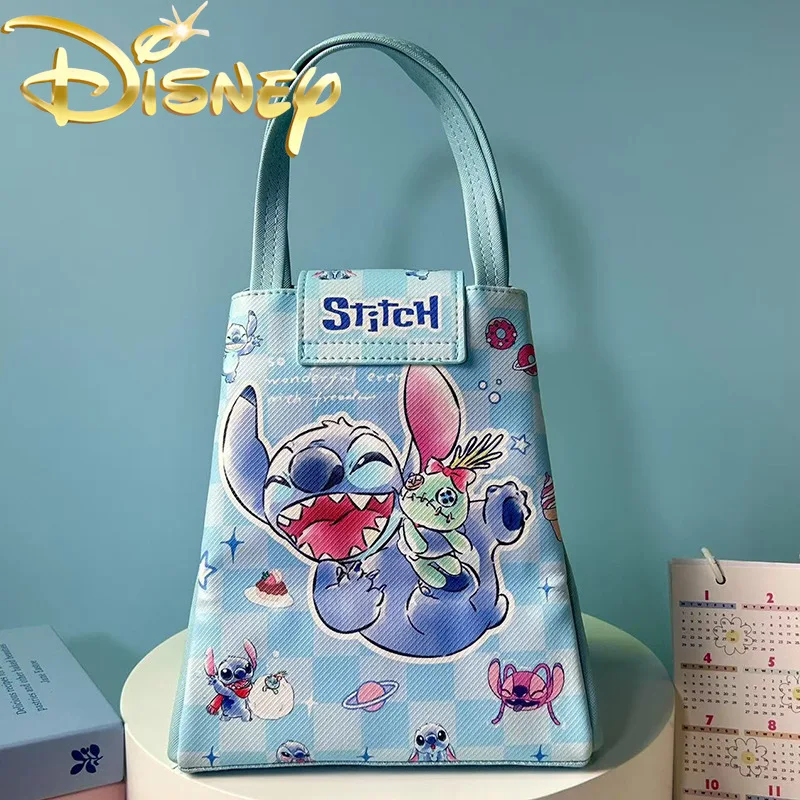 Disney Stitch New Portable Handbag Fashionable Casual Women's Handbag High Quality Storage Women's Bag Waterproof High Quality