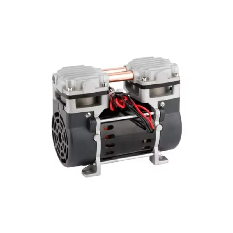 PNK-200V 30 liters/minute silent oil-free piston air compressor pump with physical and chemical thermal protector