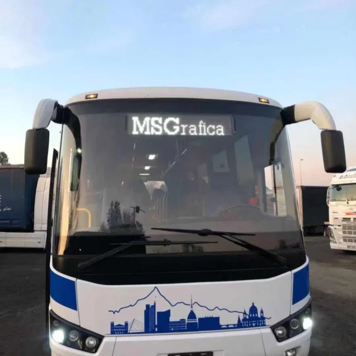 Vehicle  Information LED Panels Digital Electronics Sign for Bus and Rail Transit