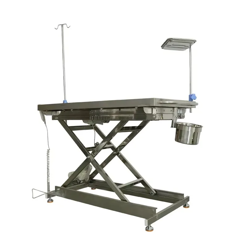 Medical Hospital Vet Electric Pet Animal Operation Bed Veterinary Surgical Table for Veterinary