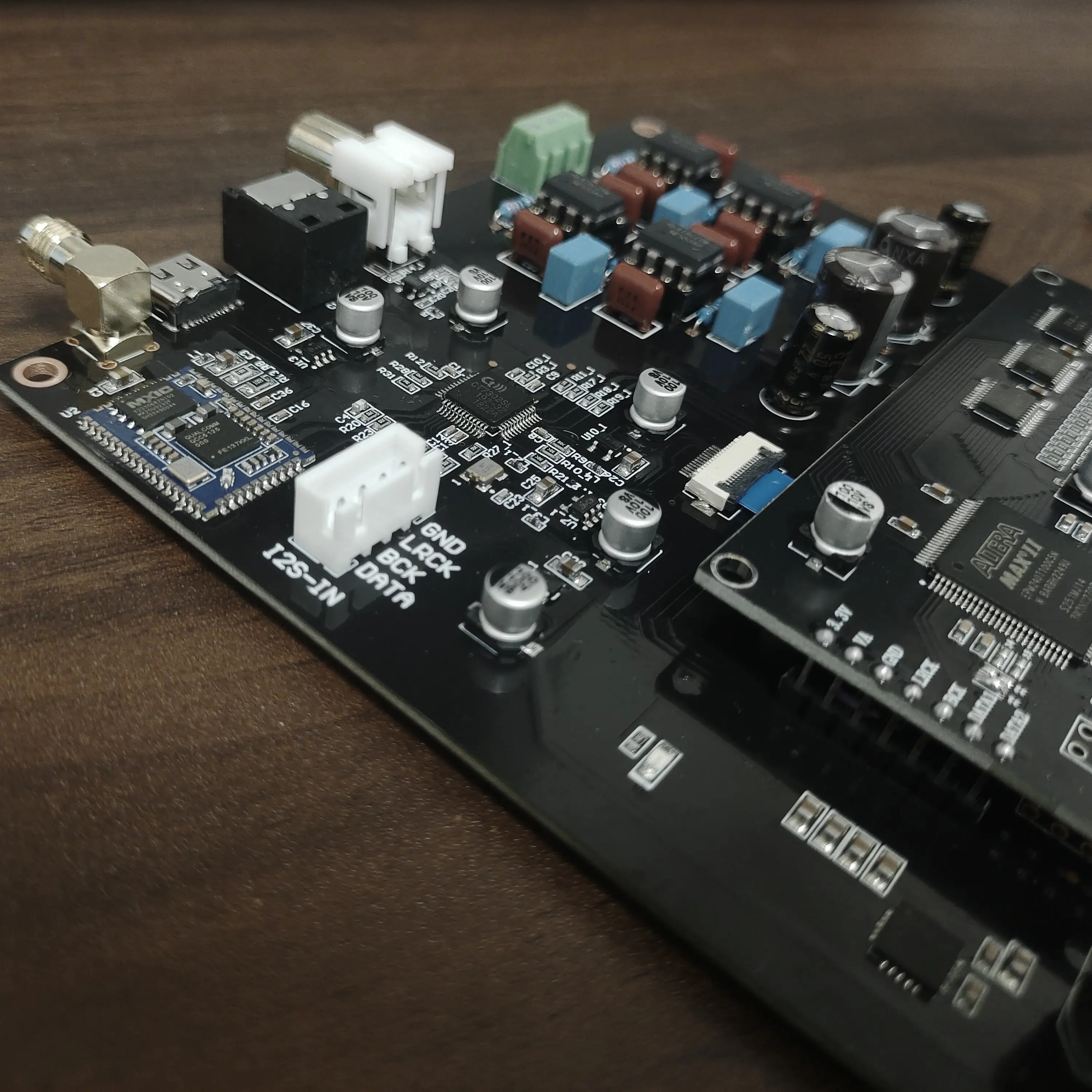 R2R Ladder Dac 24Bit - Positive/Negative DAC Complementary R2R Decoder Board;