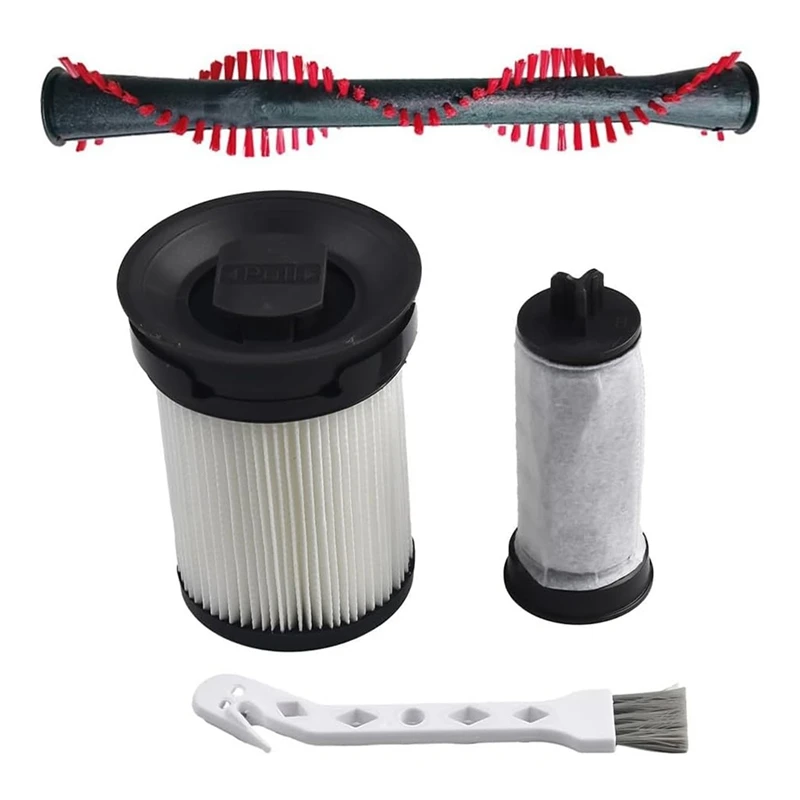ABUD-cepillo de rodillo de cartucho de filtro para Miele Triflex HX1, piezas de repuesto de filtro de aspiradora lavable