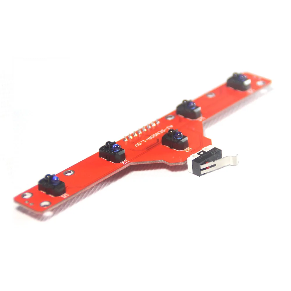 

FEETECH FT-TIS-5CH 5-канальный модуль инфракрасного детектора, датчик предотвращения препятствий, гусеничный датчик для DIY музыкальных или электронных игрушек