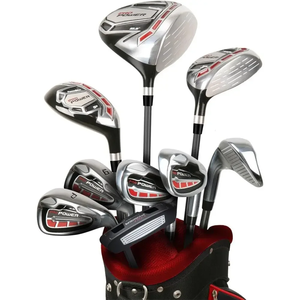 

Power Complete Golf Set with Stand Bag, Right-Handed, High Definition