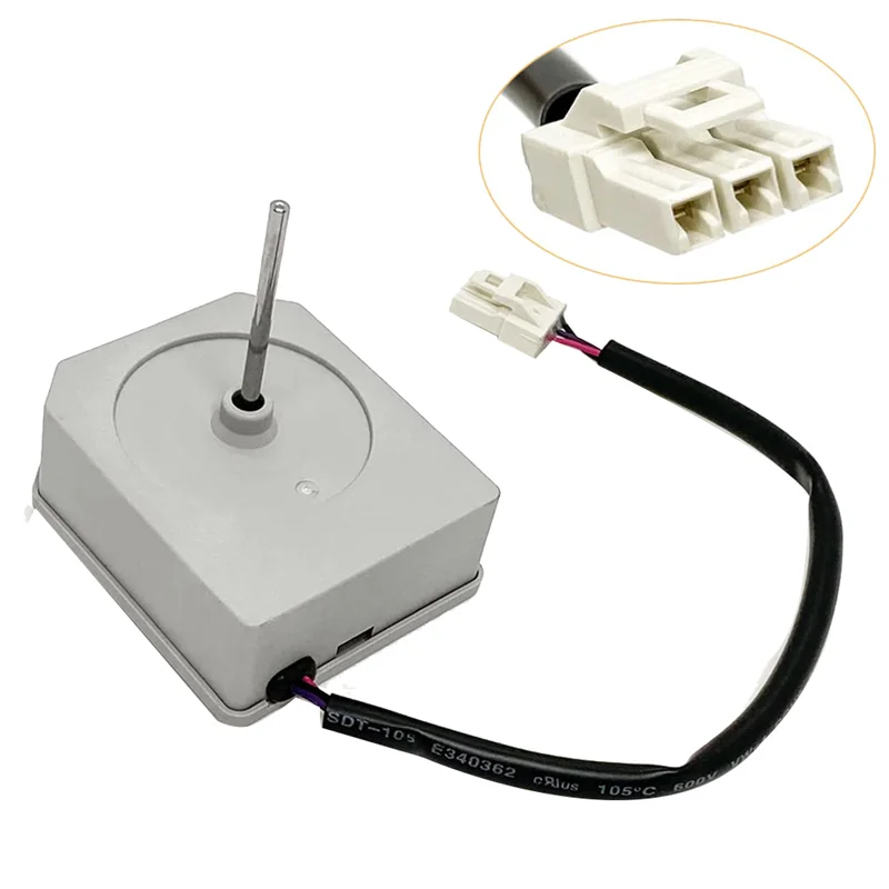 มอเตอร์พัดลมตู้เย็น DC12V KBL-48ZWT05-1202A สำหรับ Magic Chef, ตู้เย็นเรือรบ, TCL, ตู้เย็น Omar, 2200R 2W/นาที ccw
