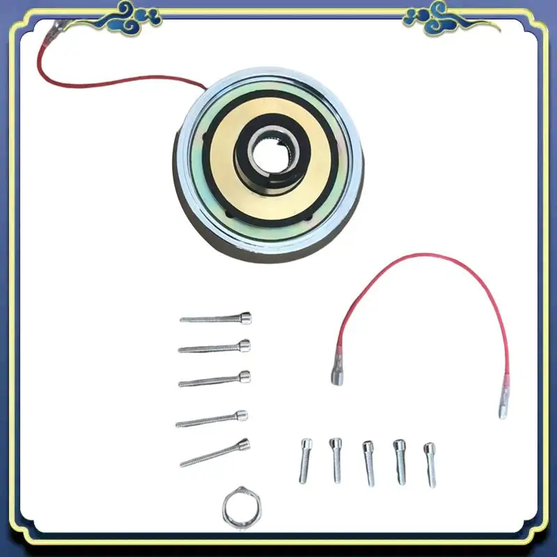 

AU16-T04 Steering Wheel Hub Adapter High Quality T04 Steering Wheel Hub Adapter 5 Hole For Kenworth & Peterbilt Models