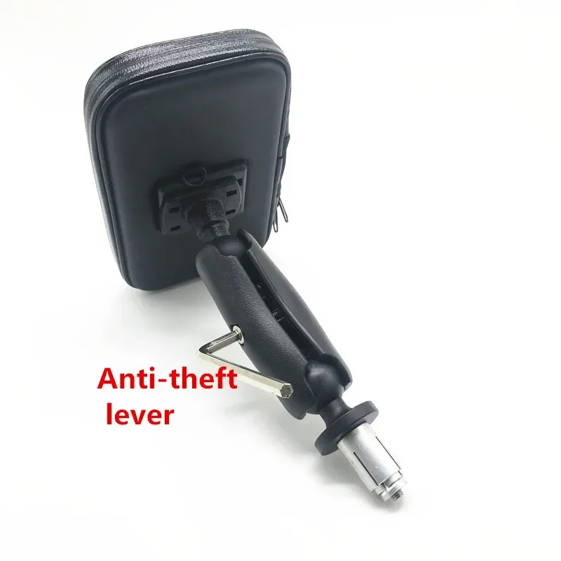 Suporte de telefone em garfo para motocicleta, suporte de montagem de haste de moto para yamaha yzf r1 2010-2019 r6 2002-2017 r1m 2007 2008