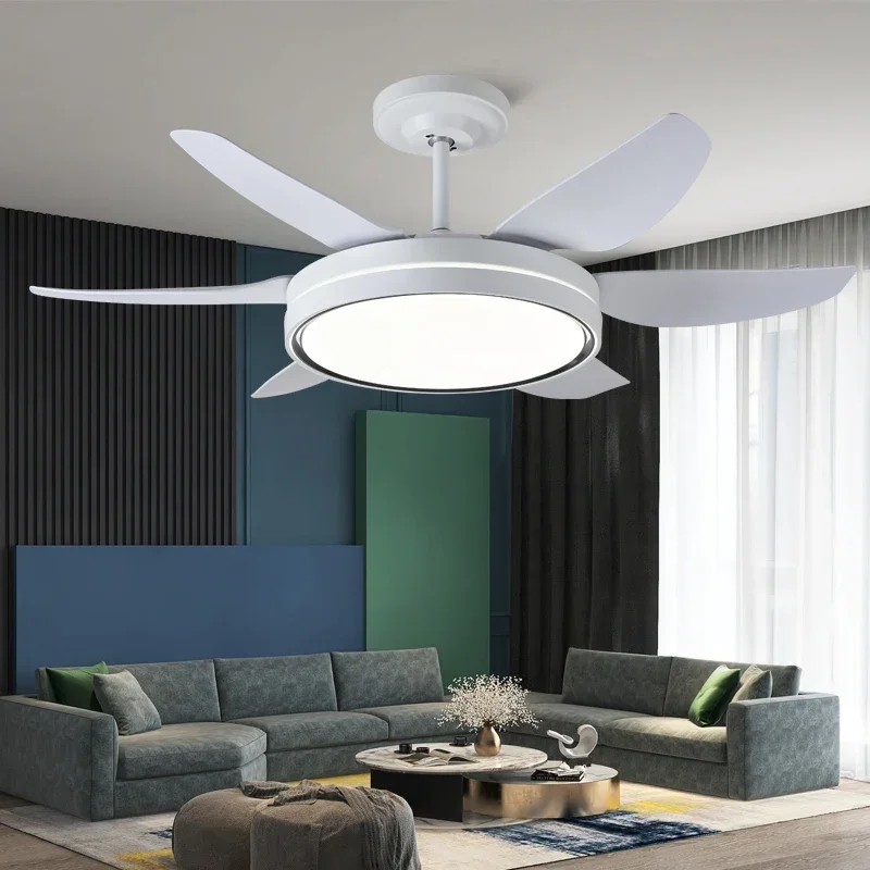 

DORIAN Fan Light Nordic LED Ceiling Fan Light Modern Minimalist Restaurant, Living Room, Bedroom Commercial Electric Fan