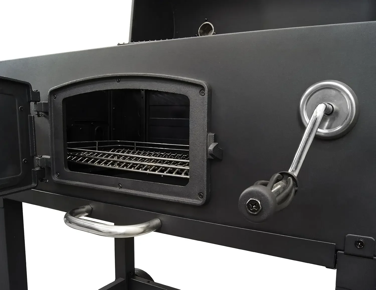 DGN576DNC-D X-Large Heavy-Duty Charcoal Grill, Black