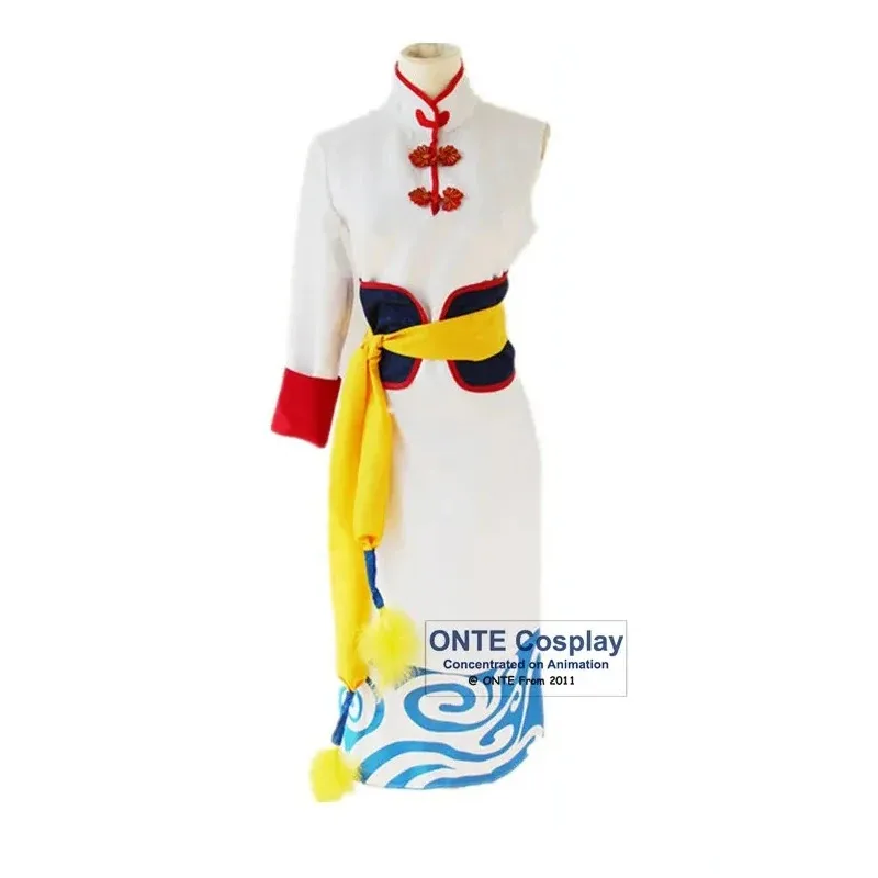 

Костюмы для косплея из аниме «Кагура», китайский стиль, Cheongsam Lady COS, наряд, женское платье для Хэллоуина, карнавала, вечеринки