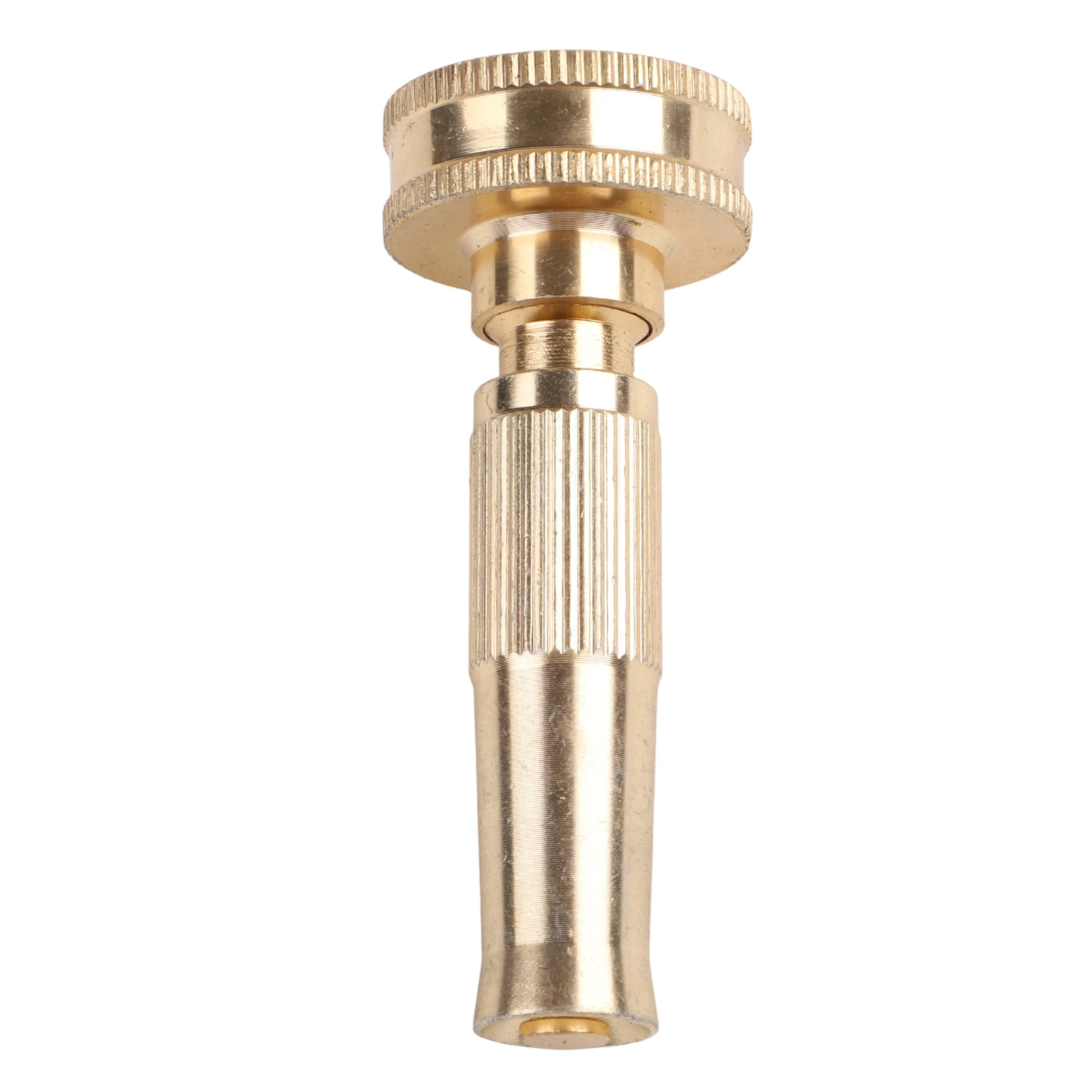 Brass High Pressure Spray Nozzle for Garden Watering Hose with Variable Flow Control and 8 Meter Extended Spray Distance