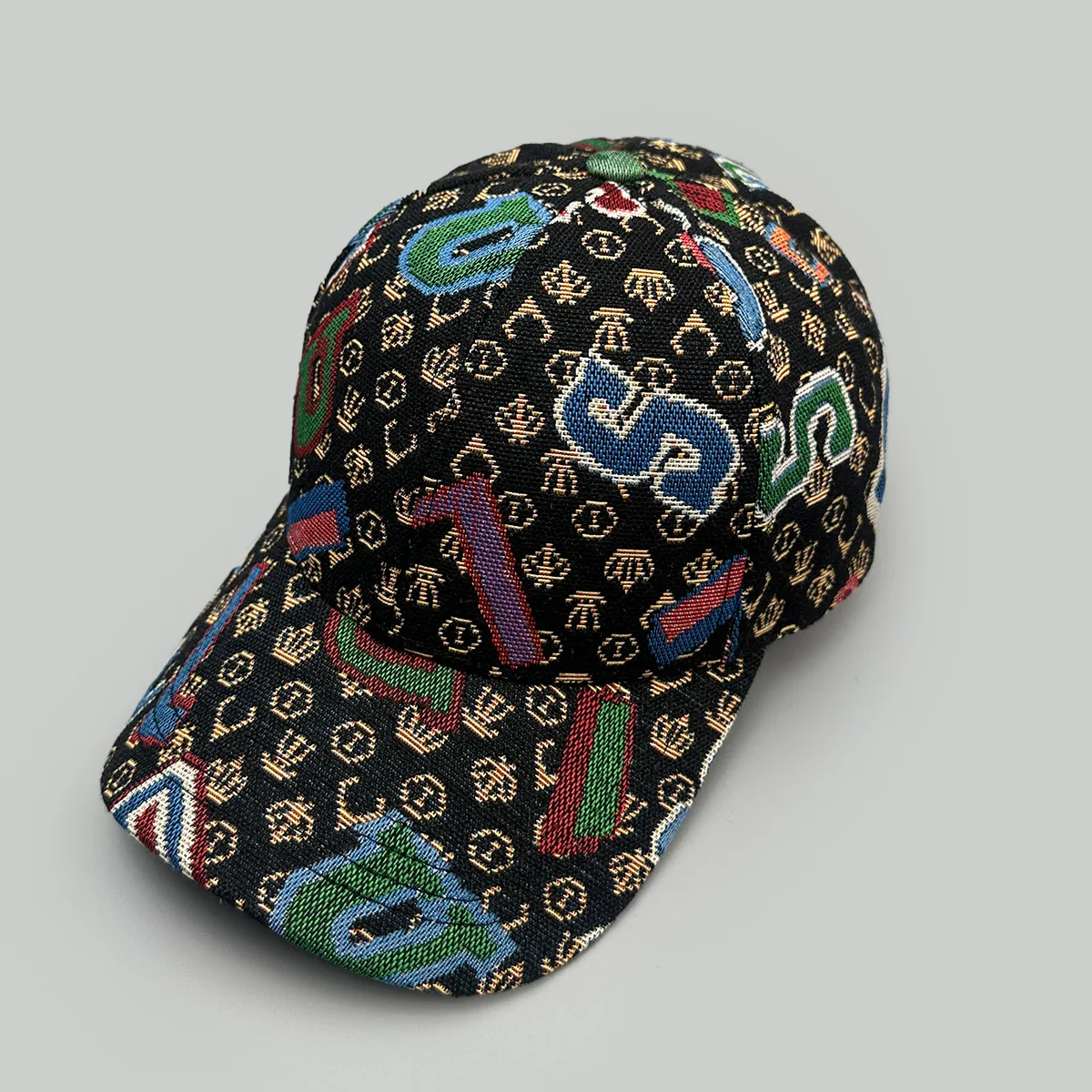 Hardtop Retro Irregular Letters Baseball Hats Outdoor New Men Women Sunshade Personal Versatile Niche Fashion Casual Peaked Caps