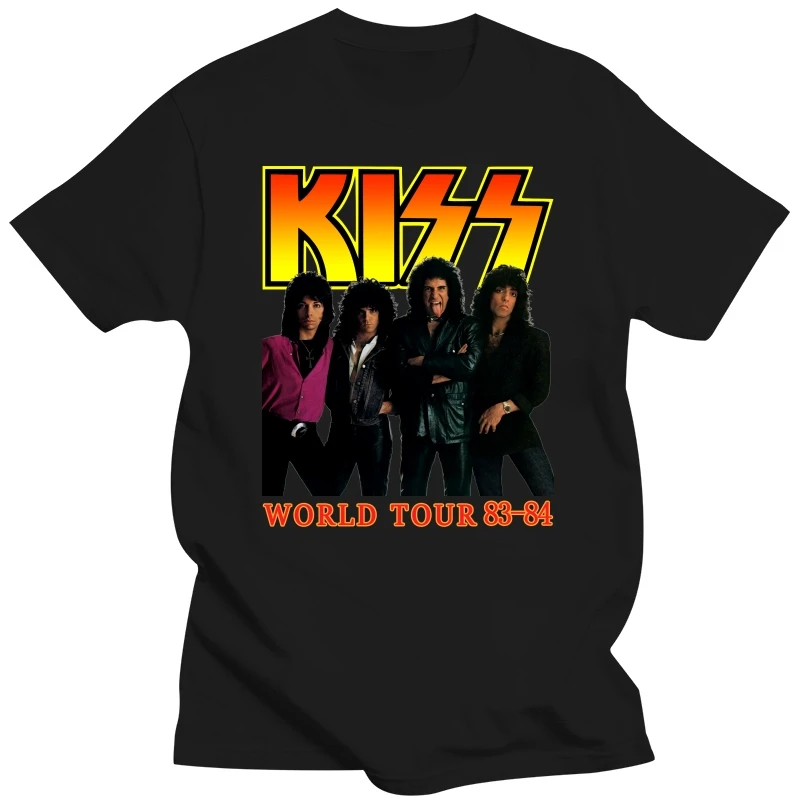 Kiss Lick It Up Tour 83 84 T-Shirt