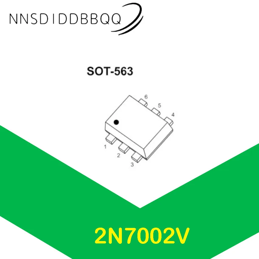 20PCS/lot 2N7002V MOSFET Transistor SOT-563