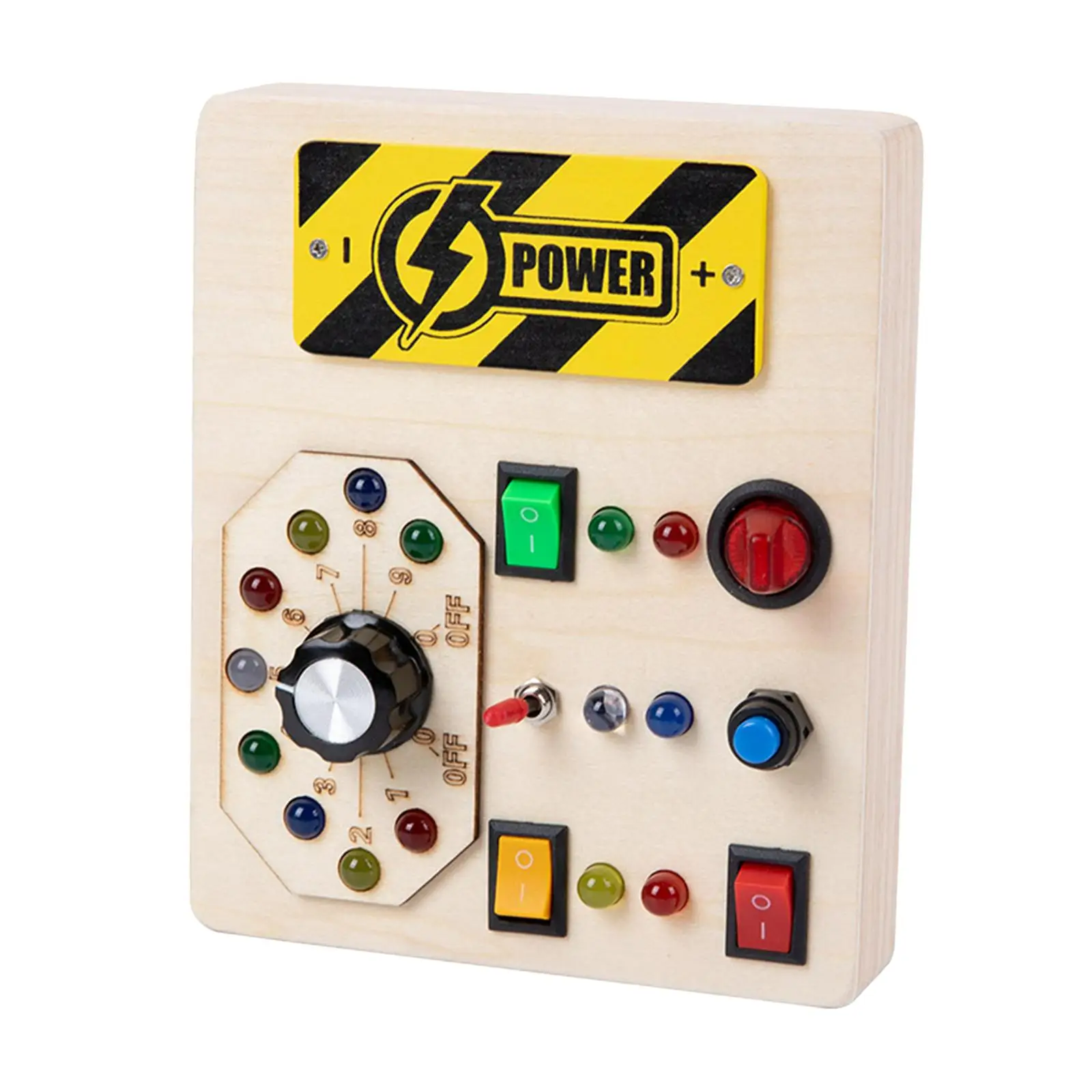 Kids Busy Board Switch Light Toy Fijne motoriek Vroege educatieve activiteit