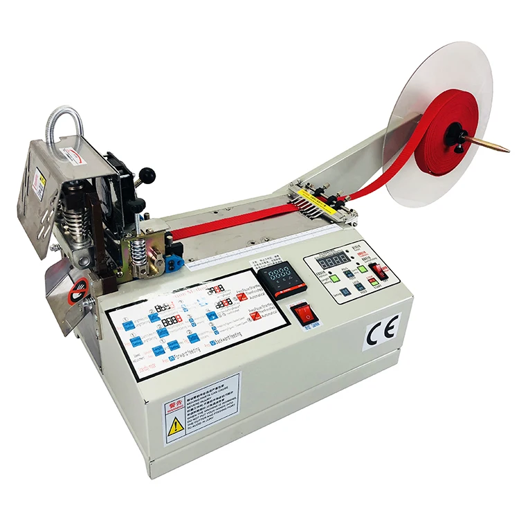 Hot Cutter Cutting Nylon Tapes Magic Electrical Automatic Manual Adhesive Tape Cutting Machine