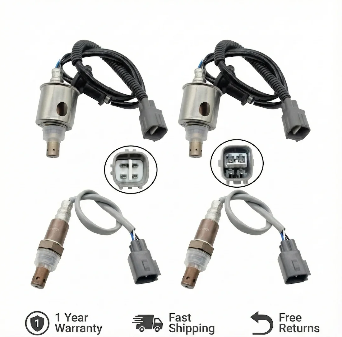 4Pcs Upstream Downstream O2 Sensor For Lexus IS250 IS350 GS350 2006-2011 2.5L 3.5L V6 234-9051 234-4521 Lambda Kit