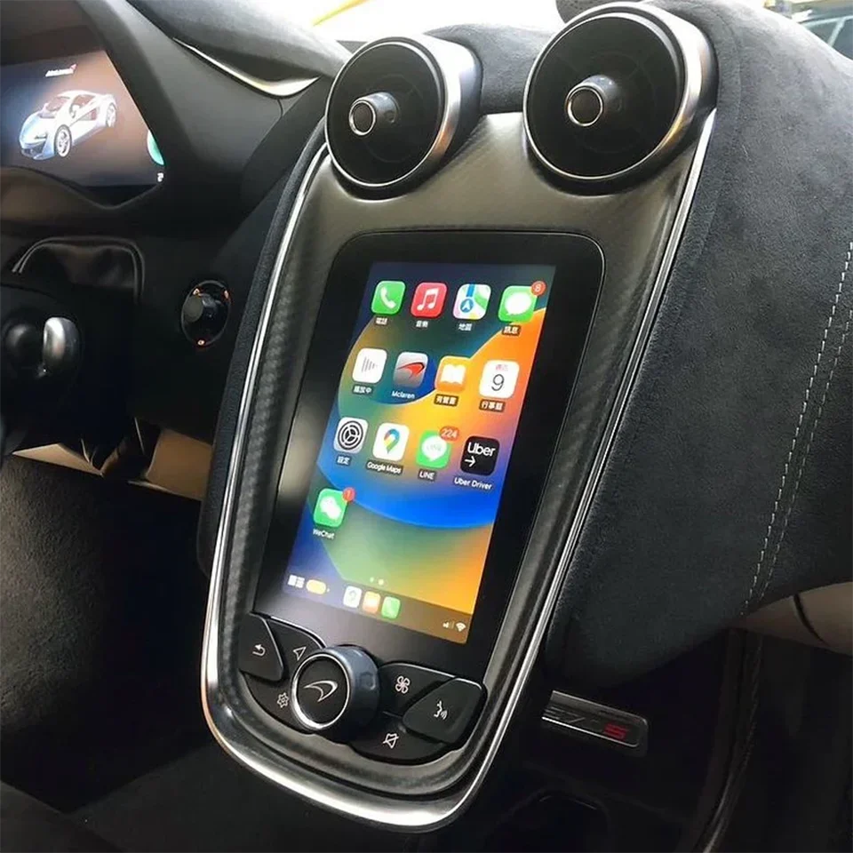 

AZTON 2025 New Released Plug and Play Car Multimedia Interface for Mclaren 570s with Wireleless Android Auto CarPlay
