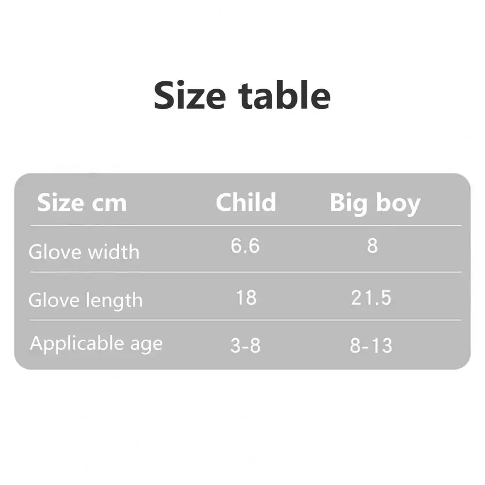 Children\'s Gloves Cartoon Night Light Outdoor Sports Warm Winter Play Snow Windproof Waterproof Cycling Gloves