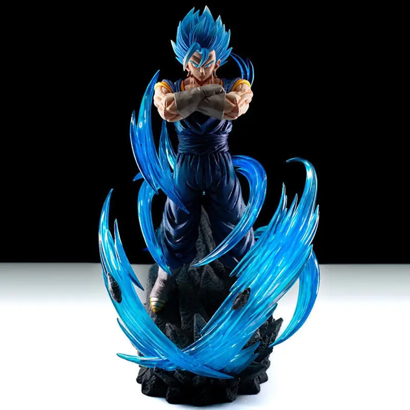 

33cm Vegetto Figure Dragon Ball Anime Figure Vegetto Stand Action Figurine Model Anime Dragon Ball Statue Collection Toys