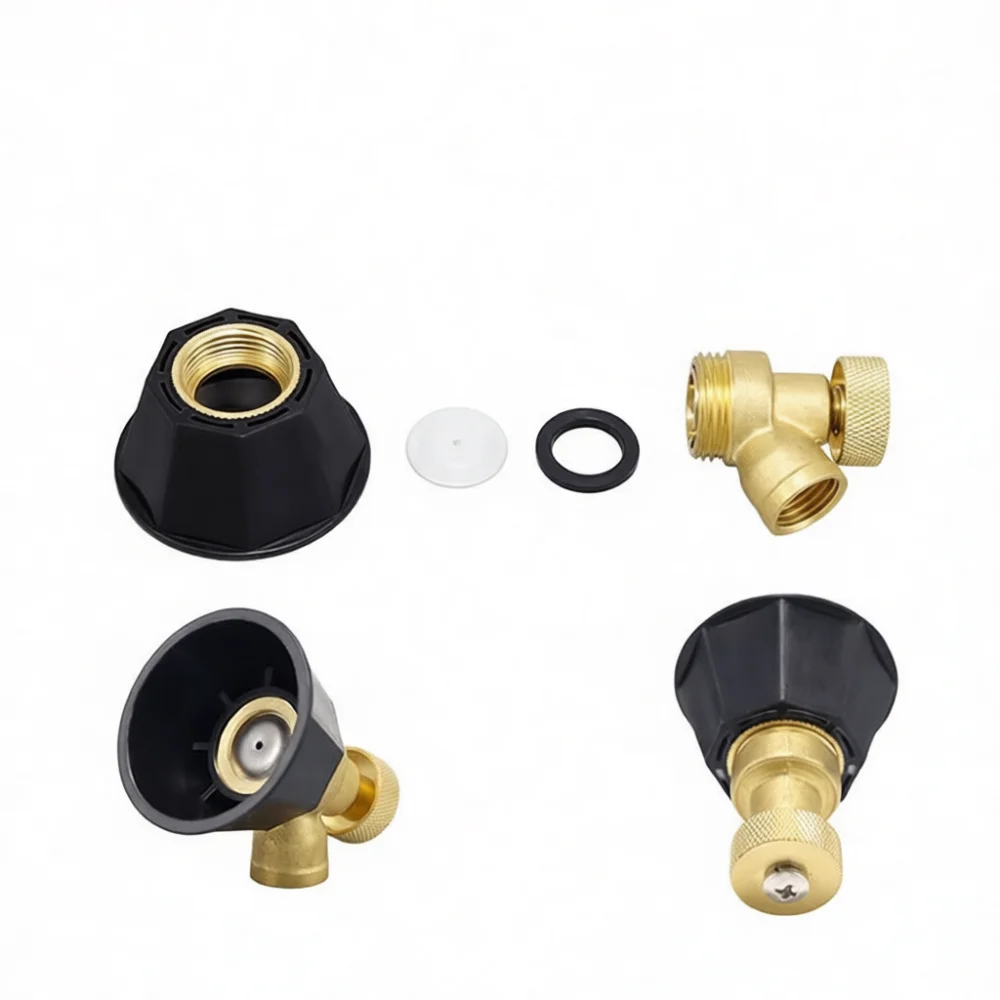 High Pressure Sprayer Nozzle Electric Adjustable Atomizing Head For Agriculture Garden Pest Control Irrigation Tip