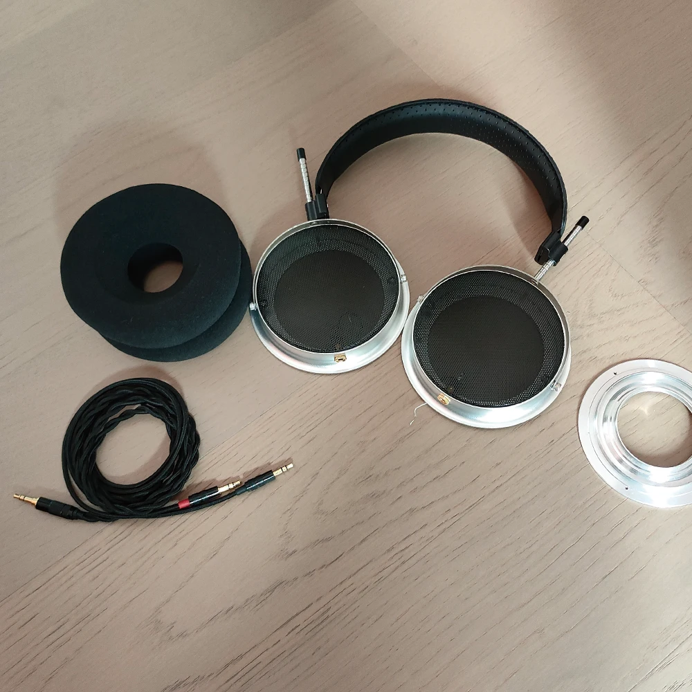 DIY Walnut Headphone Shell Kit for Headphones. Accessories for Over-Ear Headphones