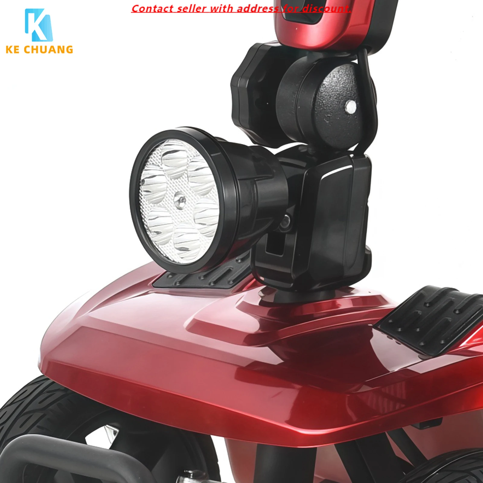 

Best Selling Custom All Terrain 300W 150KG Load Foldable 4 Anti-tilt Wheels Folding Handicapped Mobility Scooters Electric
