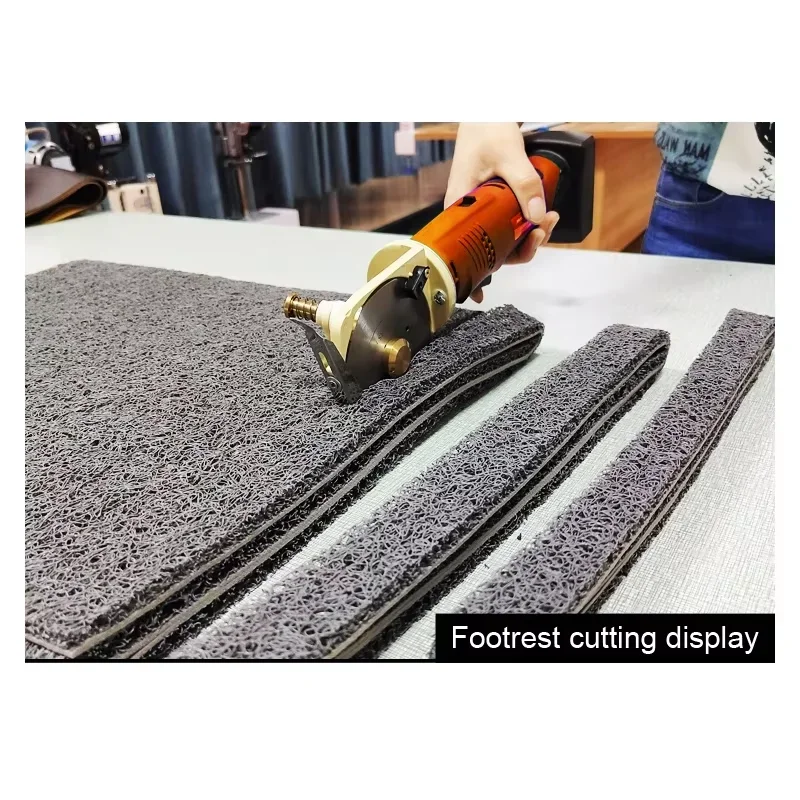 Rechargeable Electric Scissors 70mm/90mm Hand Sewing Machine 12V PVC Leather Cutting Shears for Leather And Cloth