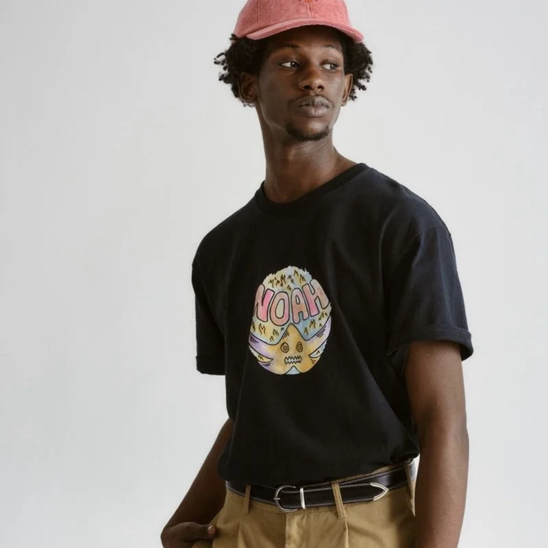 Star T-Shirt Décontracté À Manches Courtes Pour Hommes Et Femmes, Européen Et Mohamedin, Imprimé En Pur Coton