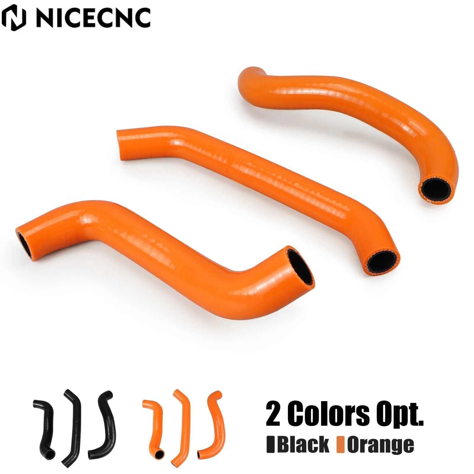 For 2024 KTM EXC-F XCF EXCF 350 250 XWF350 XW350F XC SX 350F 250F 2023 NICECNC Motorcycle Silicone Radiator Coolant Hose Kit