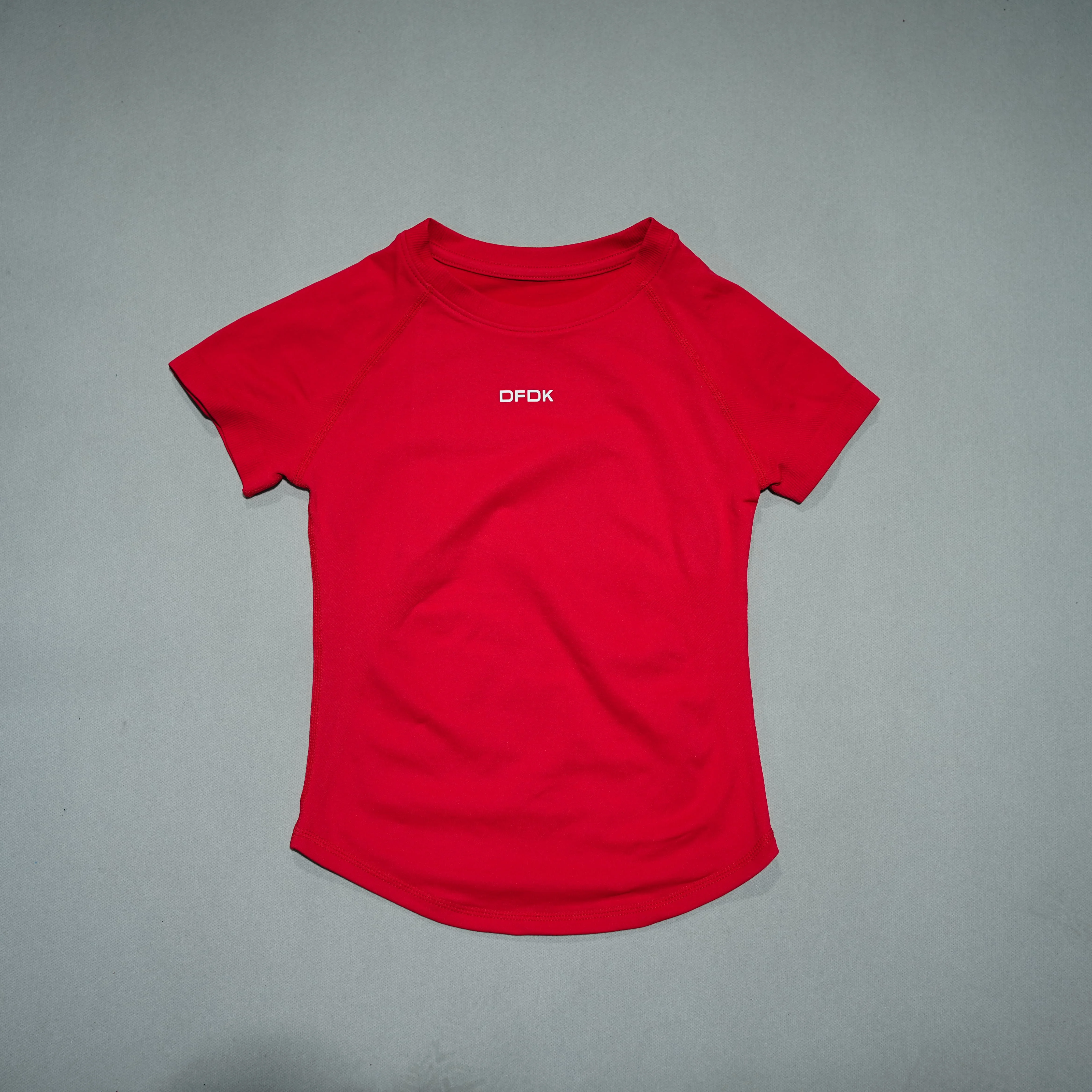 2026 New Women Round Neck Sports T-shirt Elastic Slim Fit Breathable Short Sleeve Top Gym Yoga Running Casual Workout Blouse image 6