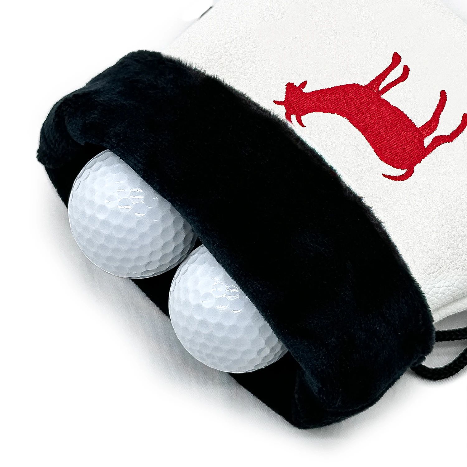 1個入りポータブル巾着ゴルフ貴重品＆ボールポーチ「Lette - Golf Equipment Drawing のレビューと価格