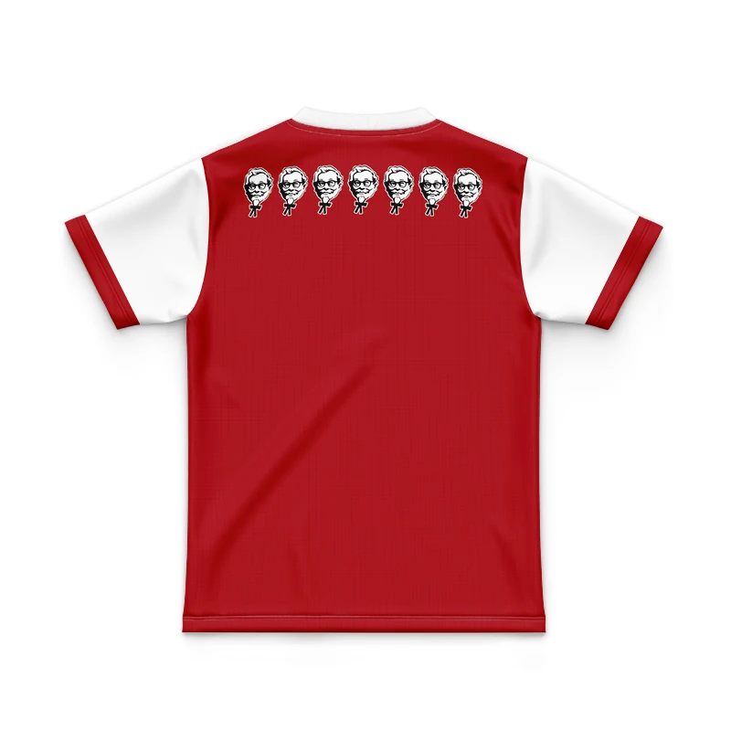 KIDS Red Cliff Dolphins 80s KFC retro jersey