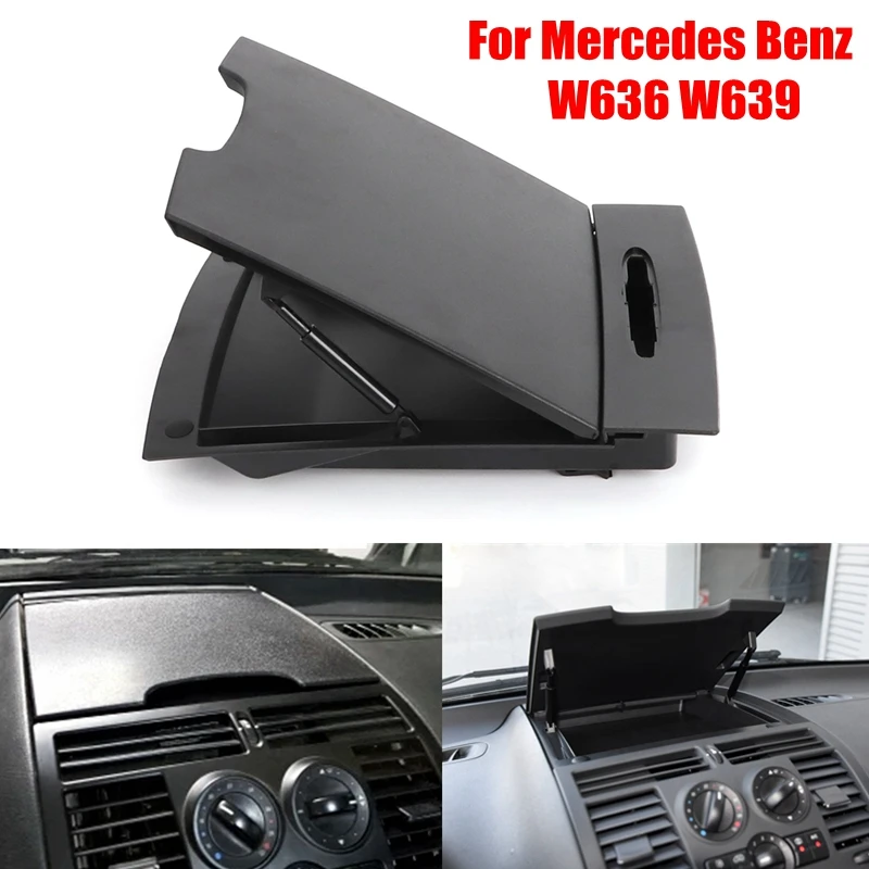 For Mercedes Benz Viano W639 Vito W636 2006-2015 2007 2008 Car Front Dashboard Center Console Glove Box Top Storage Sundries Box